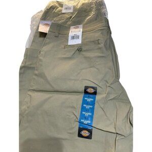 Dickies Women's Twill Pants‎ Straight Leg Relaxed Fit Cream Size 16L NWT